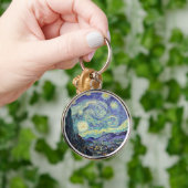 Vincent Van Gogh/ De Sterrennacht Sleutelhanger (Hand)