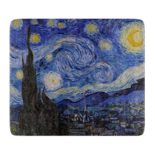 Vincent Van Gogh - De sterrennacht Snijplank