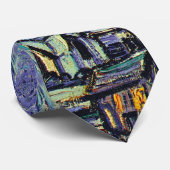 Vincent Van Gogh/ De Sterrennacht Stropdas (Opgerold)