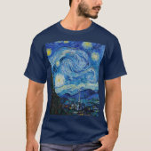 Vincent Van Gogh De Sterrennacht T-shirt (Voorkant)