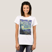 Vincent Van Gogh De Sterrennacht T-shirt (Voorkant volledig)