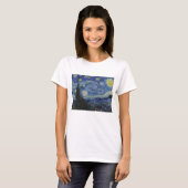 Vincent Van Gogh, de Sterrennacht T-shirt (Voorkant volledig)