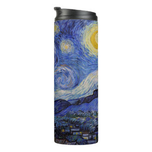 Vincent Van Gogh - De sterrennacht Thermosbeker