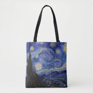 Vincent Van Gogh - De sterrennacht Tote Bag