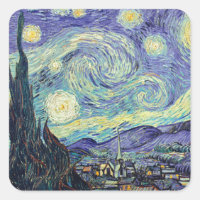 Vincent Van Gogh De Sterrennacht