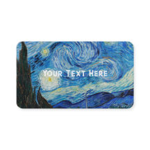 Vincent Van Gogh De Sterrennacht