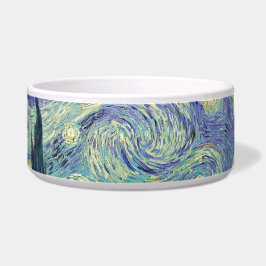 Vincent Van Gogh/ De Sterrennacht Voerbakje