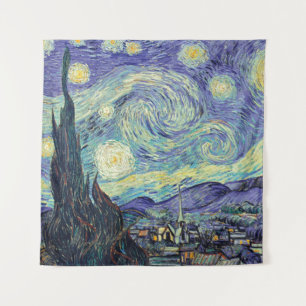 Vincent Van Gogh De Sterrennacht Wandkleed