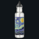 Vincent Van Gogh/ De Sterrennacht Waterfles<br><div class="desc">Vincent Van Gogh de Sterrennacht. Dit is een oud meesterwerk van de nederlandse hoofdschilder Vincent Van Gogh was een nederlandse post-impressionistische schilder. Dit afbeelding is openbaar.</div>