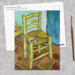Vincent van Gogh - De stoel van Van Gogh Briefkaart