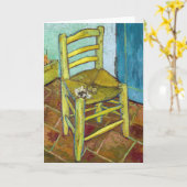 Vincent van Gogh - De stoel van Van Gogh Kaart (Gele Bloem)