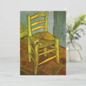 Vincent van Gogh - De stoel van Vincent met zijn p (Staand voorkant)