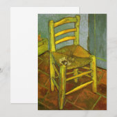 Vincent van Gogh - De stoel van Vincent met zijn p (Voorkant / Achterkant)