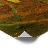 Vincent van Gogh - De stoel van Vincent met zijn p Poster (Hoek)