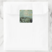 Vincent van Gogh | De tentoonstelling Vierkante Sticker (Tas)