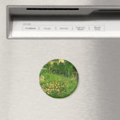 Vincent van Gogh - De tuin van Daubigny Magneet (Insitu (Vaatwasser))