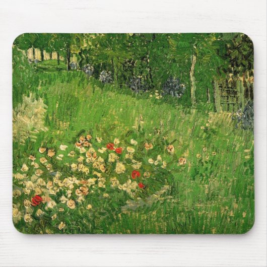 Vincent van Gogh - De tuin van Daubigny Muismat (Voorkant)