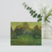 Vincent van Gogh - De tuin van de dichter Briefkaart (Staand voorkant)