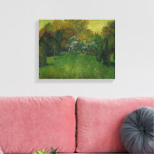 Vincent van Gogh - De tuin van de dichter Canvas Afdruk (Insitu (Woonkamer))