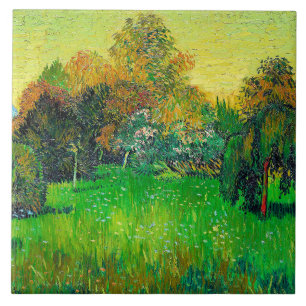 Vincent van Gogh, De tuin van de dichter, Tegeltje