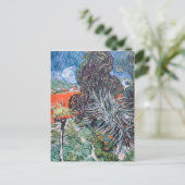 Vincent van Gogh - De tuin van dokter Gachet Briefkaart (Staand voorkant)
