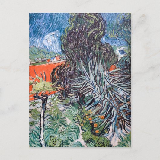Vincent van Gogh - De tuin van dokter Gachet Briefkaart (Voorkant)