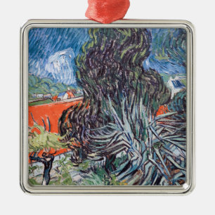 Vincent van Gogh - De tuin van dokter Gachet Metalen Ornament