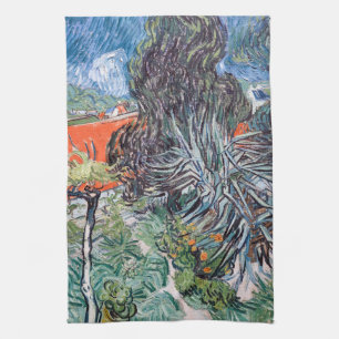 Vincent van Gogh - De tuin van dokter Gachet Theedoek