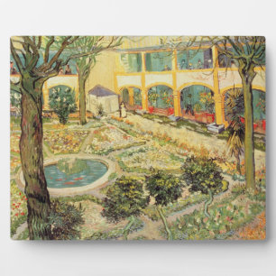 Vincent van Gogh   De tuin van het krankzinnigenge Fotoplaat