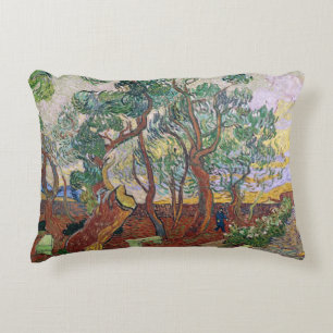 Vincent van Gogh   De tuin van het St. Paul-zieken Accent Kussen