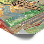 Vincent van Gogh | De tuin van het St. Paul-zieken Poster (Hoek)