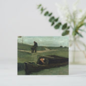 Vincent van Gogh | De turfboat, 1883 Briefkaart (Staand voorkant)