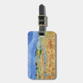 Vincent van Gogh - De velden / Vlakte bij Auvers Bagagelabel (Voorkant verticaal)