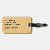 Vincent van Gogh - De velden / Vlakte bij Auvers Bagagelabel (Achterkant horizontaal)