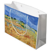 Vincent van Gogh - De velden / Vlakte bij Auvers Groot Cadeauzakje (Achterkant Gekanteld)