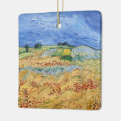 Vincent van Gogh - De velden / Vlakte bij Auvers Keramisch Ornament (Links)