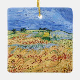 Vincent van Gogh - De velden / Vlakte bij Auvers Keramisch Ornament