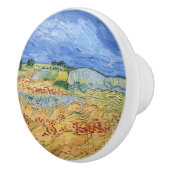 Vincent van Gogh - De velden / Vlakte bij Auvers Keramische Knop (Rechts)