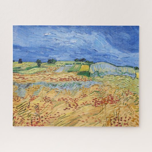 Vincent van Gogh - De velden / Vlakte bij Auvers Legpuzzel (Horizontaal)