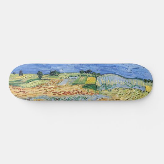 Vincent van Gogh - De velden / Vlakte bij Auvers Persoonlijk Skateboard (Horizontaal)