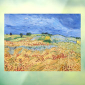 Vincent van Gogh - De velden / Vlakte bij Auvers Raamsticker (Vel 3)