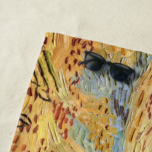 Vincent van Gogh - De velden / Vlakte bij Auvers Strandlaken (In situ)