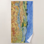 Vincent van Gogh - De velden / Vlakte bij Auvers Strandlaken (Voorkant)