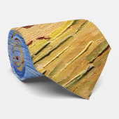 Vincent van Gogh - De velden / Vlakte bij Auvers Stropdas (Opgerold)