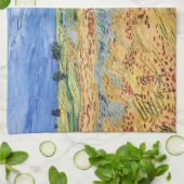 Vincent van Gogh - De velden / Vlakte bij Auvers Theedoek (Gevouwen)