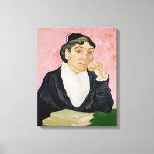 Vincent van Gogh   De vrouw uit Arles Canvas Afdruk