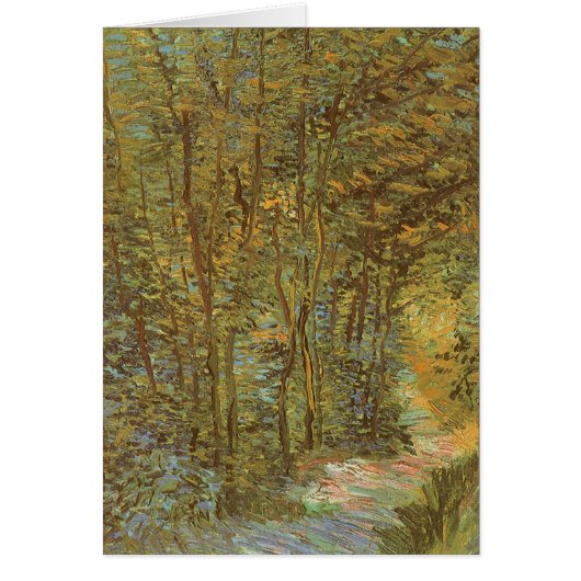 Vincent van Gogh - De weg in het Bos (Voorkant)