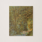Vincent van Gogh - De weg in het Bos Legpuzzel (Verticaal)
