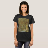 Vincent van Gogh - De weg in het Bos T-shirt (Voorkant volledig)