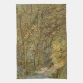 Vincent van Gogh - De weg in het Bos Theedoek (Verticaal)